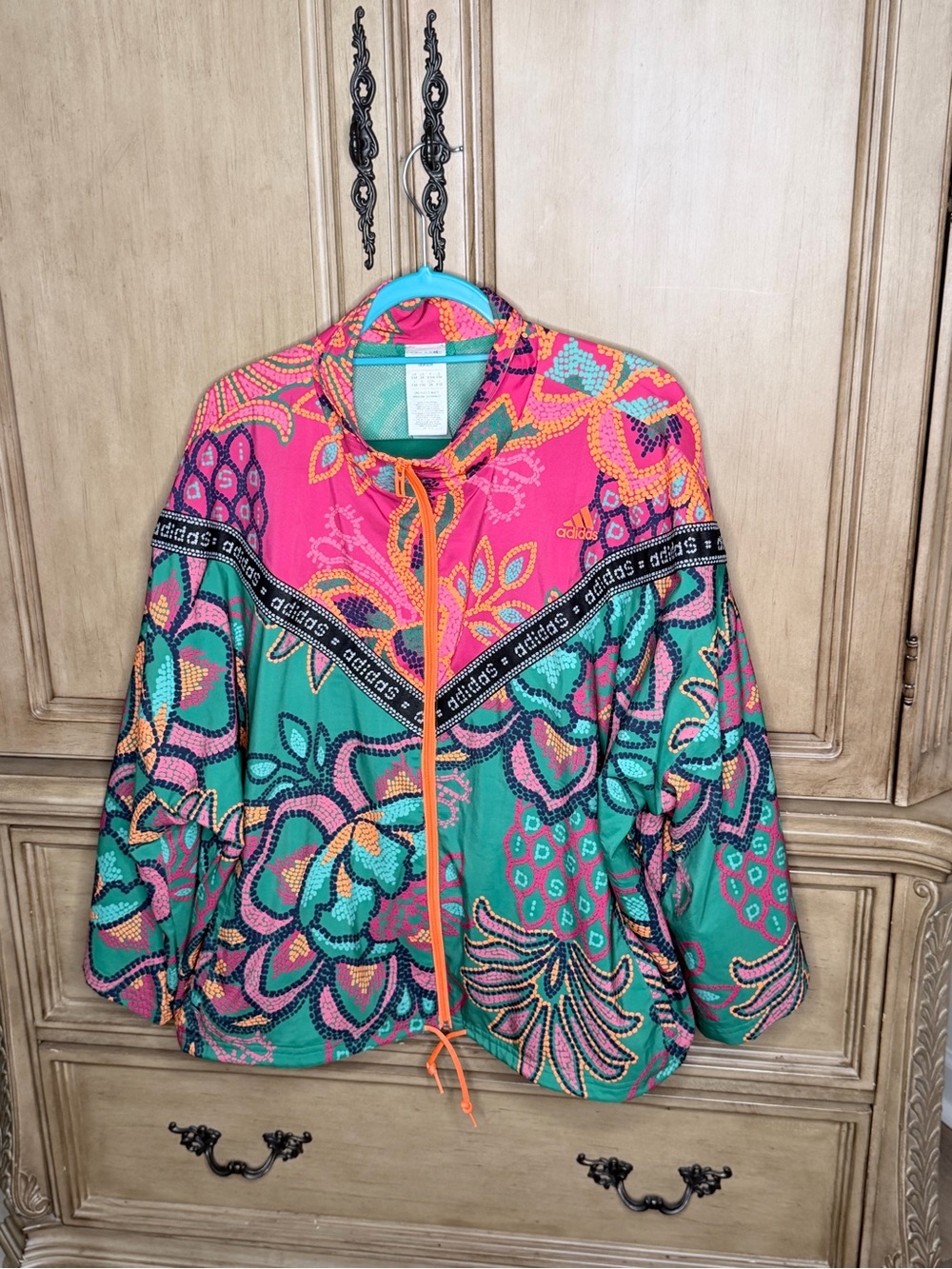 adidas x FARM Rio collaboration windbreaker Jacket - Picture 4 of 6